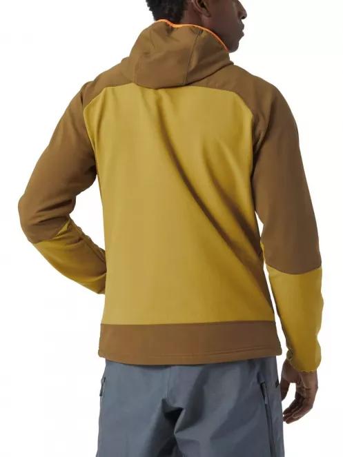 Helly Hansen Elevation Shield Fleece Jacket férfi softshell kabát barna színben 3