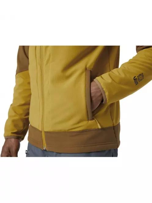 Helly Hansen Elevation Shield Fleece Jacket férfi softshell kabát barna színben 4