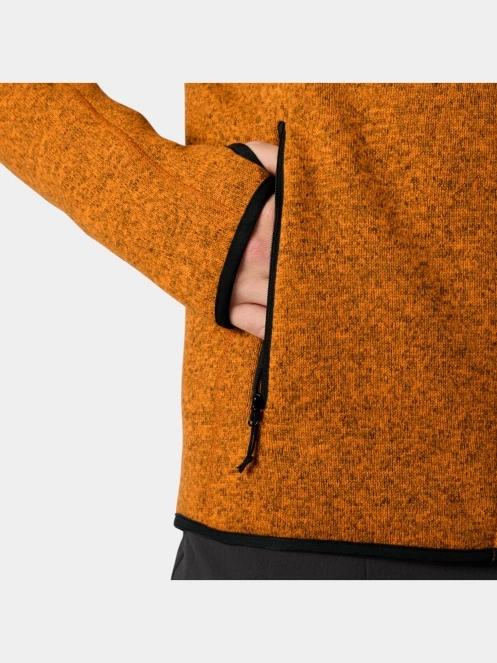 Helly Hansen Varde Fleece Jacket 2.0 férfi polár pulóver narancssárga színben 5