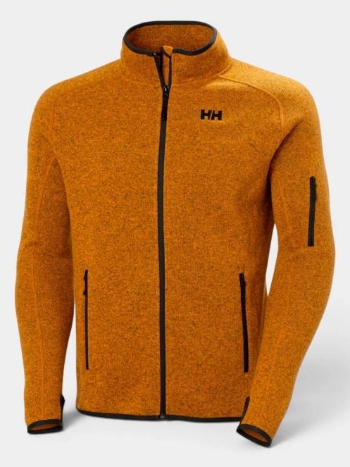 Helly Hansen Varde Fleece Jacket 2.0 férfi polár pulóver narancssárga színben 6