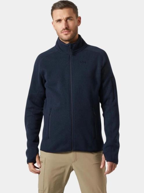 Helly Hansen Varde Fleece Jacket 2.0 férfi polár pulóver sötétkék színben 2