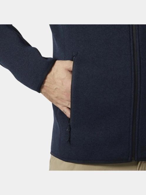 Helly Hansen Varde Fleece Jacket 2.0 férfi polár pulóver sötétkék színben 5