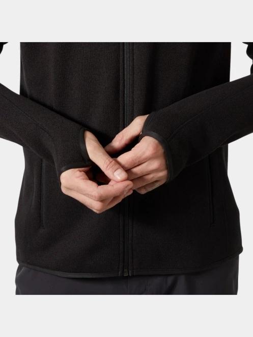 Helly Hansen Varde Fleece Jacket 2.0 férfi polár pulóver fekete színben 4