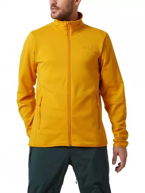 Helly Hansen Alpha Zero Fleece Jacket férfi polár pulóver sárga színben 2