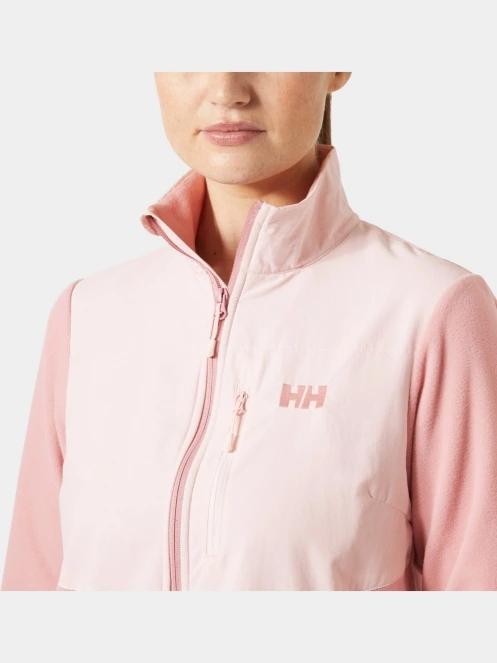Helly Hansen W Daybreaker Block Jacket női polár pulóver rózsaszín színben 4