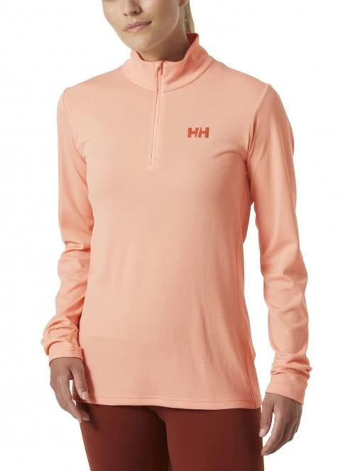 Helly Hansen W Hh Lifa Active Solen 1/2 Zip női polár pulóver sárga színben 2