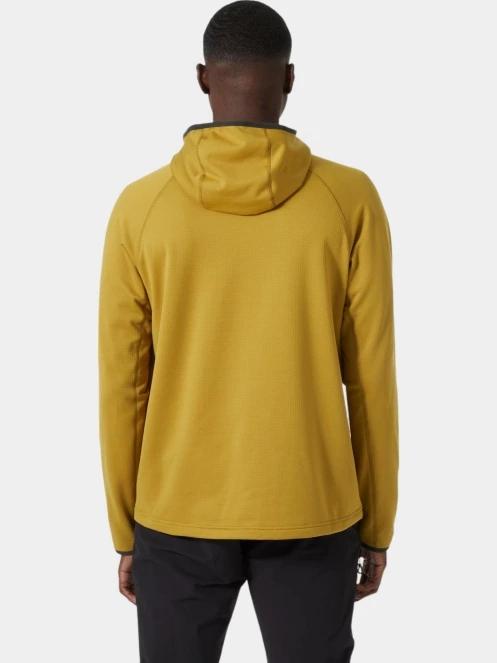 Helly Hansen Versalite Fleece Hoodie férfi polár pulóver sárga színben 3