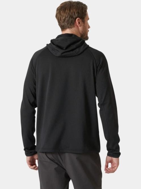 Helly Hansen Versalite Fleece Hoodie férfi kapucnis pulóver fekete színben 3