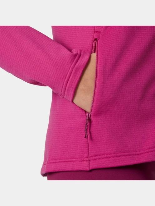 Helly Hansen W Versalite Fleece Jacket női polár pulóver magenta színben 4