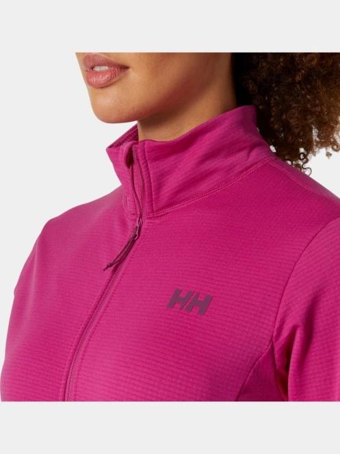 Helly Hansen W Versalite Fleece Jacket női polár pulóver magenta színben 5
