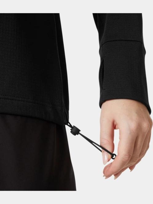 Helly Hansen W Versalite Cinched Fleece női polár pulóver fekete színben 6