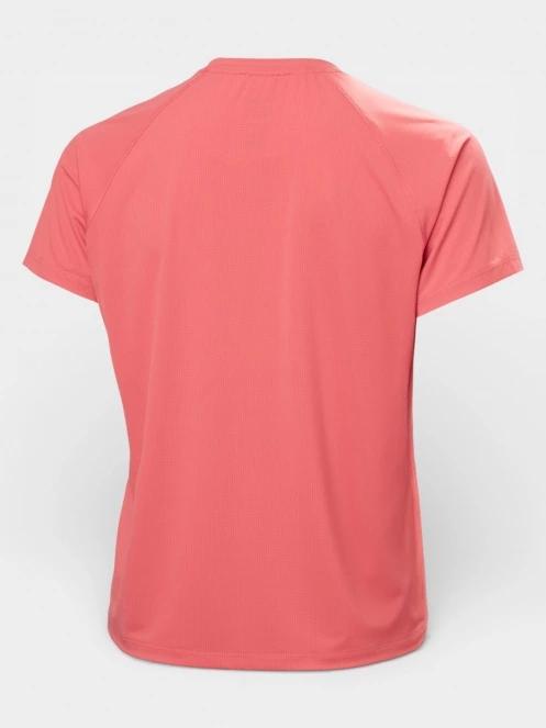 Helly Hansen W Shine Solen T-Shirt női rövid ujjú sport póló rózsaszín színben 6
