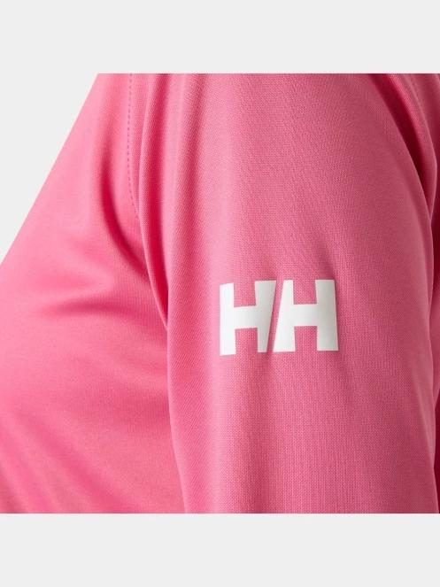 Helly Hansen W Hh Tech Crew Ls női hosszú ujjú sport póló magenta színben 4