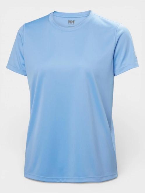 Helly Hansen W Hh Tech T-Shirt női rövid ujjú sport póló világoskék színben 5