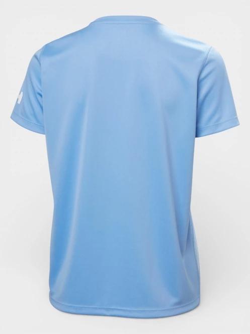 Helly Hansen W Hh Tech T-Shirt női rövid ujjú sport póló világoskék színben 6