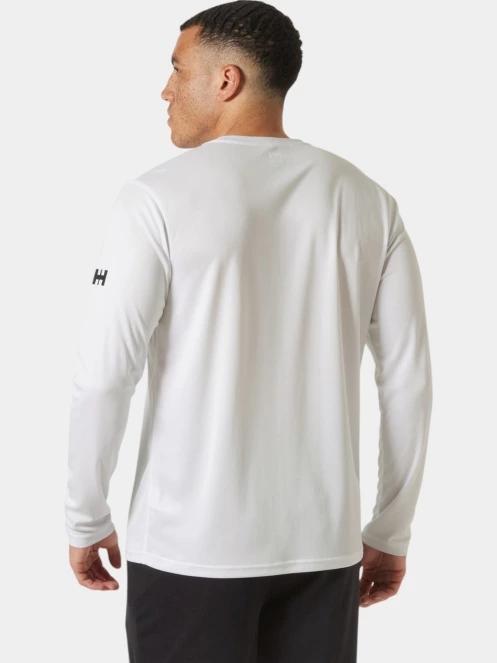 Helly Hansen Hh Tech Crew Ls 2.0 férfi hosszú ujjú sport póló fehér színben 3