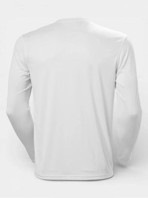 Helly Hansen Hh Tech Crew Ls férfi hosszú ujjú sport póló fehér színben 6