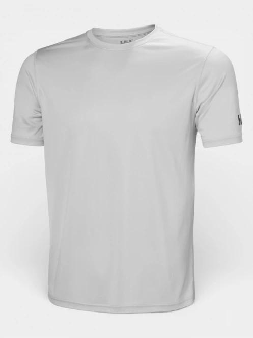 Helly Hansen Hh Tech T-Shirt férfi rövid ujjú sport póló szürke színben 5