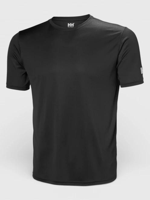 Helly Hansen Hh Tech T-Shirt férfi rövid ujjú sport póló fekete színben 5