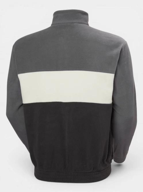 Helly Hansen Daybreaker Hugg Snap Fleece férfi polár pulóver szürke színben 7