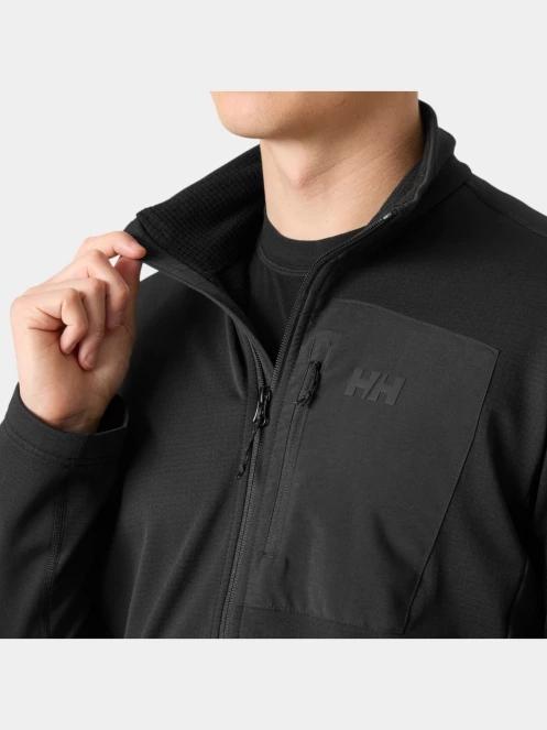 Helly Hansen Versalite Fleece Jacket férfi polár pulóver fekete színben 4