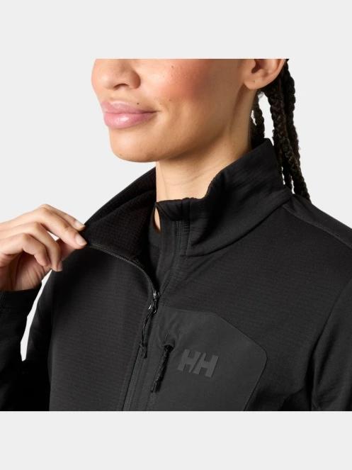 Helly Hansen W Versalite Fleece Jacket női polár pulóver fekete színben 4