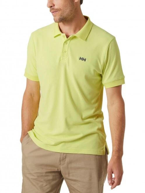 Helly Hansen Driftline Polo férfi galléros póló zöld színben 2