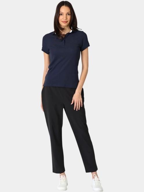 Helly Hansen W Crewline Polo női galléros póló sötétkék színben 6