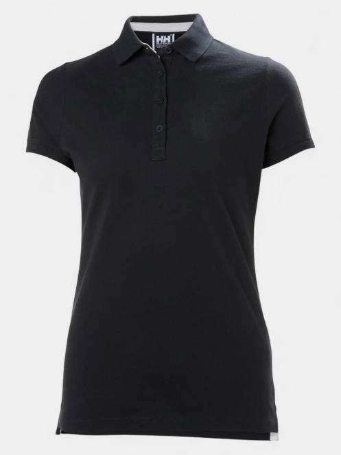 Helly Hansen W Crew Pique 2 Polo női galléros póló sötétkék színben 2
