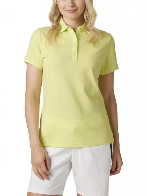 Helly Hansen W Crew Pique 2 Polo női galléros póló sárga színben 2