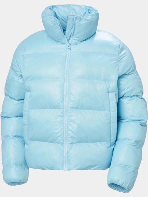 Helly Hansen W Jade Puffer Jacket női steppelt átmeneti kabát világoskék színben 7