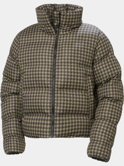 Helly Hansen W Jade Puffer Jacket női steppelt átmeneti kabát oliva színben 7