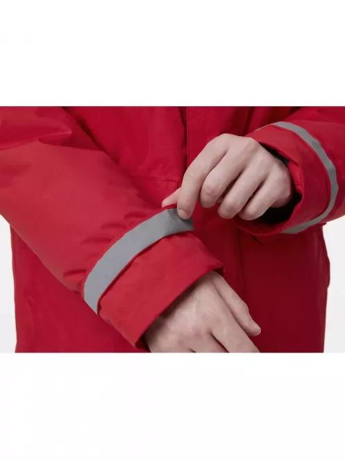 Helly Hansen Svalbard Parka férfi télikabát piros színben 4