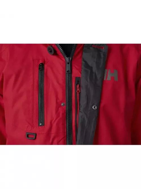 Helly Hansen Svalbard Parka férfi télikabát piros színben 4