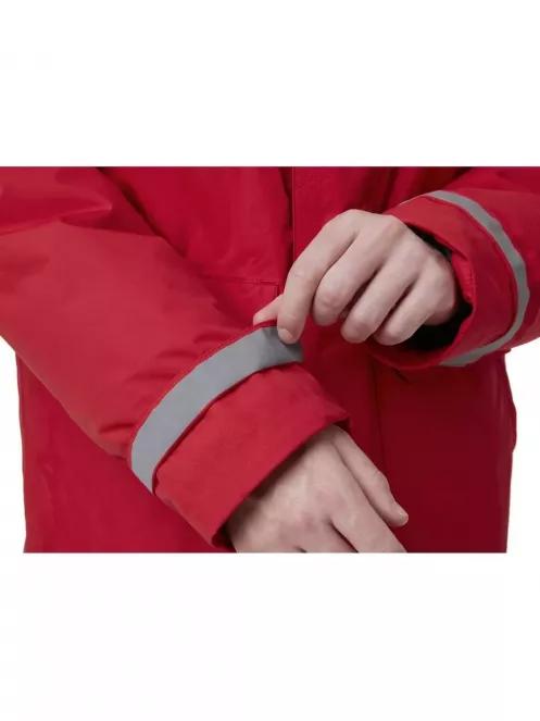 Helly Hansen Svalbard Parka férfi télikabát piros színben 5