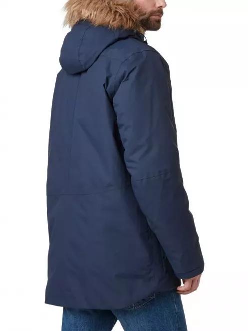Helly Hansen Svalbard Parka férfi télikabát sötétkék színben 3