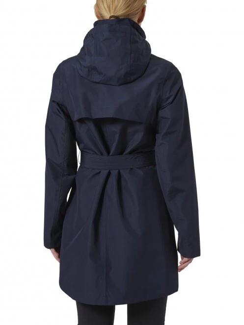 Helly Hansen W Welsey Ii Trench női esőkabát sötétkék színben 3