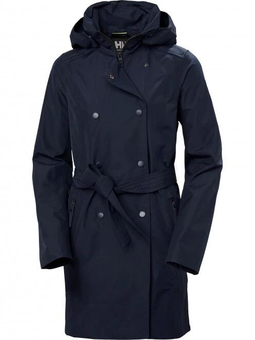 Helly Hansen W Welsey Ii Trench női esőkabát sötétkék színben 4