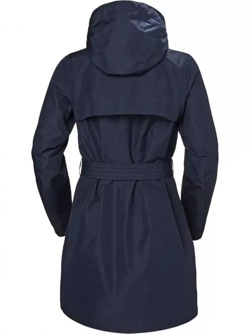 Helly Hansen W Welsey Ii Trench női utcai kabát sötétkék színben 3