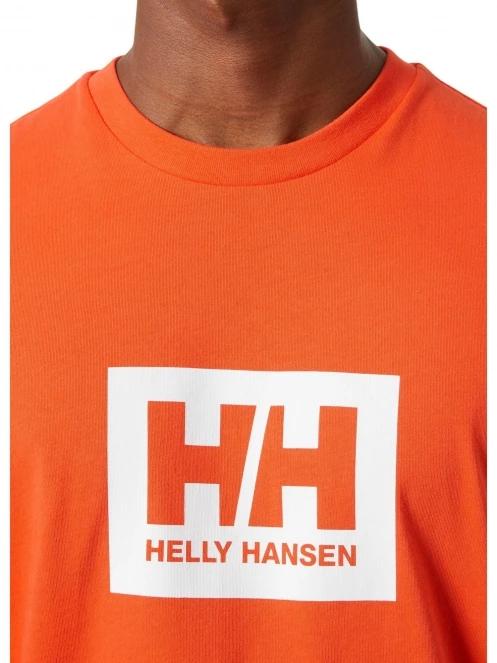 Helly Hansen Hh Box T férfi rövid ujjú póló narancssárga színben 4