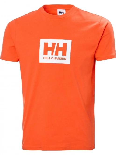 Helly Hansen Hh Box T férfi rövid ujjú póló narancssárga színben 5