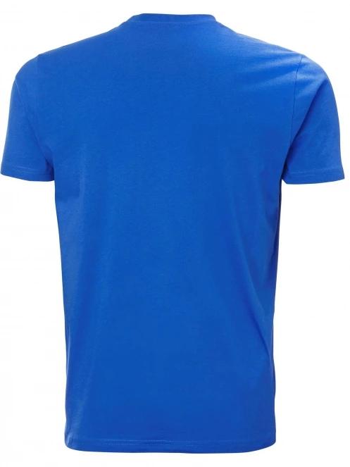 Helly Hansen Hh Box T férfi rövid ujjú póló kék színben 6