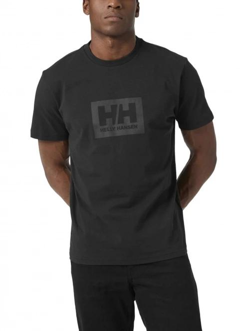 Helly Hansen Hh Box T férfi rövid ujjú póló fekete színben 2