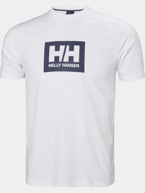 Helly Hansen Hh Box T férfi rövid ujjú póló fehér színben 2