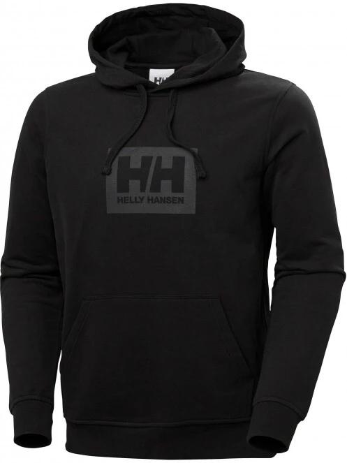 Helly Hansen Hh Box Hoodie férfi kapucnis pulóver fekete színben 5