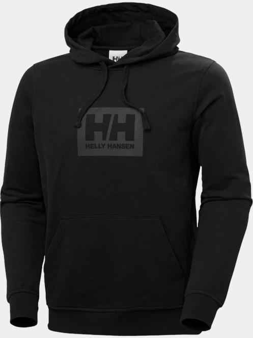 Helly Hansen Hh Box Hoodie férfi kapucnis pulóver fekete színben 2