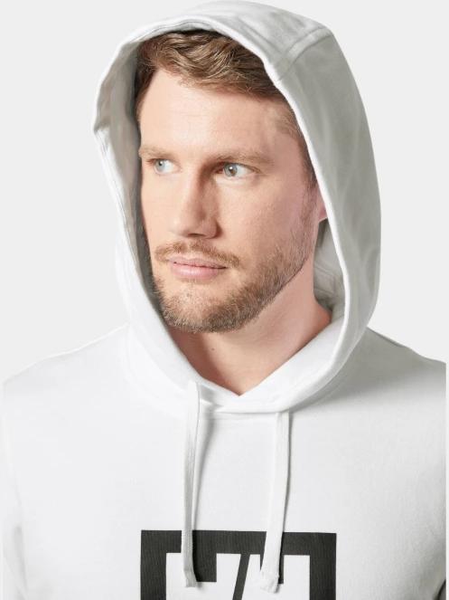 Helly Hansen Hh Box Hoodie férfi kapucnis pulóver fehér színben 4