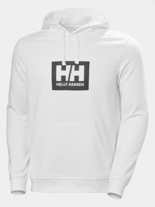 Helly Hansen Hh Box Hoodie férfi kapucnis pulóver fehér színben 6