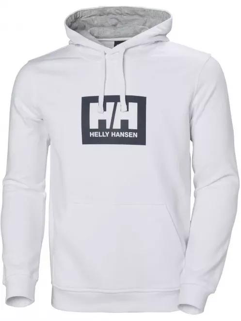 Helly Hansen HH Box Hoodie férfi kapucnis pulóver fehér színben 2