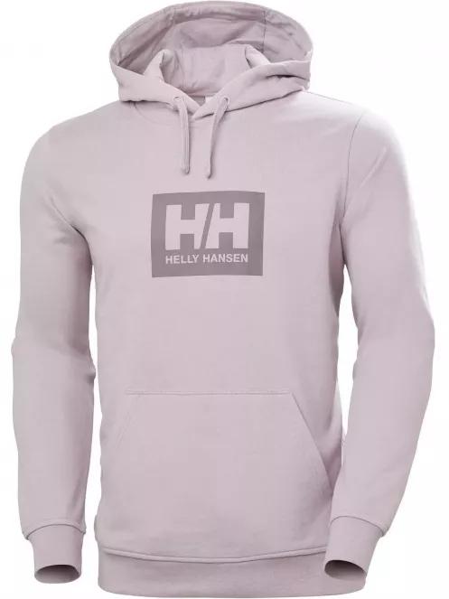 Helly Hansen Hh Box Hoodie férfi kapucnis pulóver lila színben 5